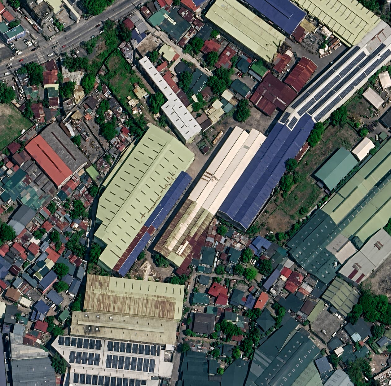 Satellite view of Manila Warehouse
