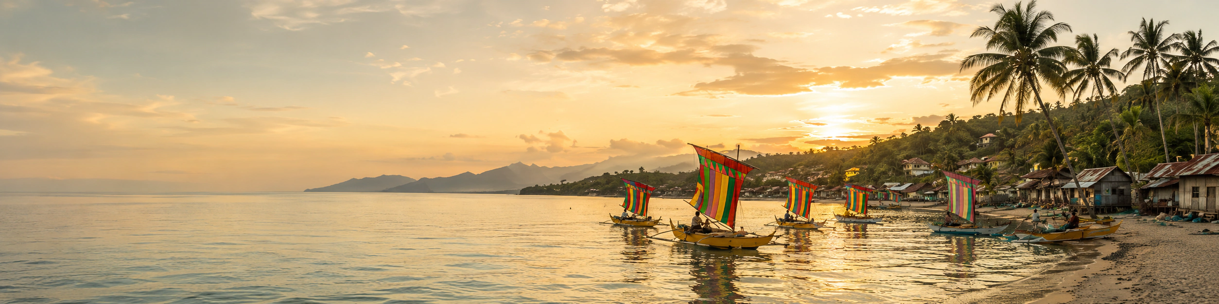 The Zamboanga coastline, home of King Cup Sardines