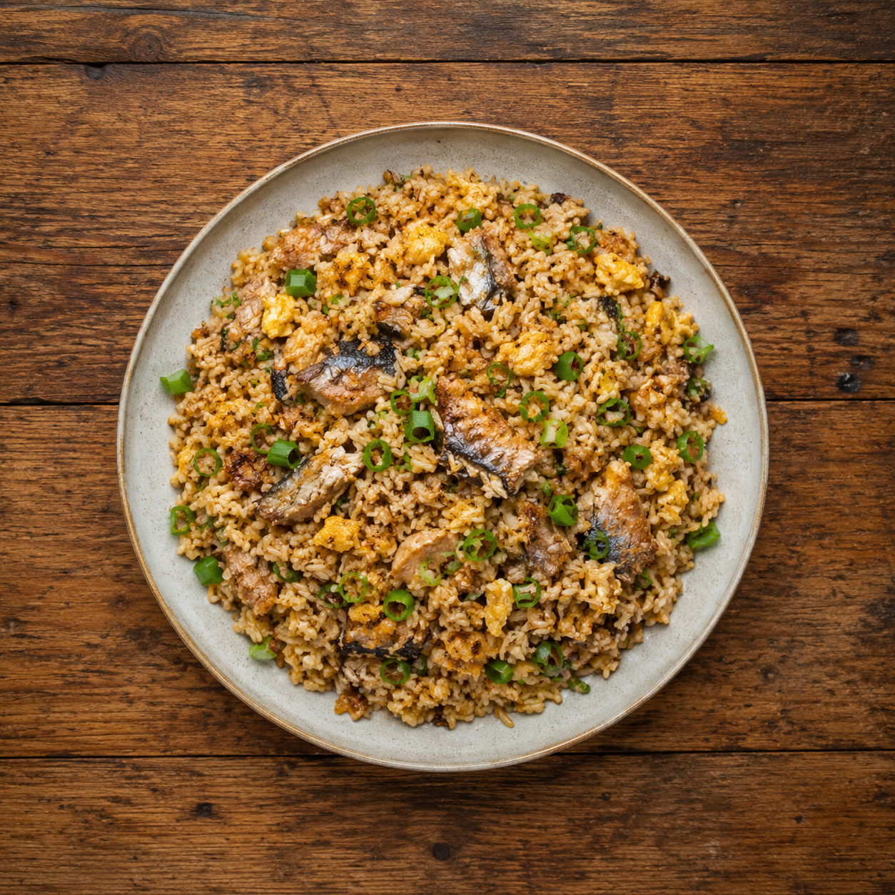 Sardine Fried Rice
